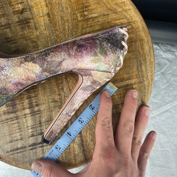 Betsey Johnson Floral Platform Heels - Picture 11 of 12